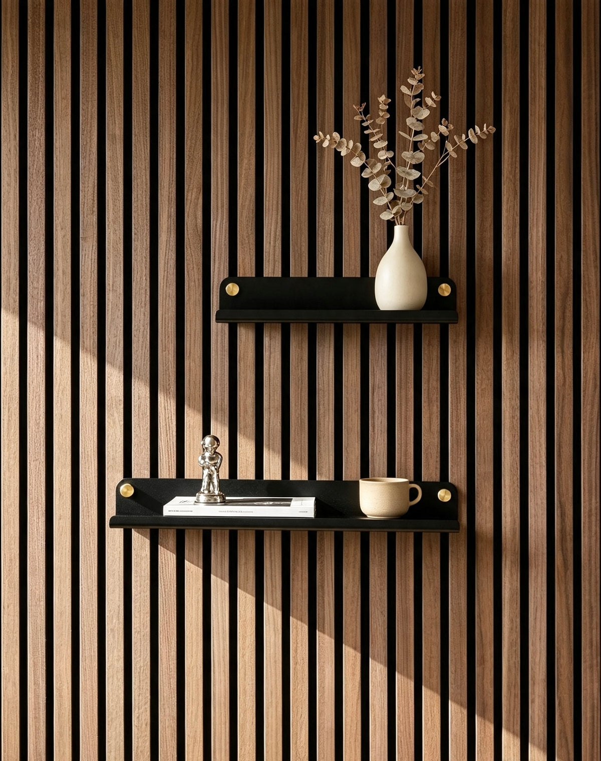 Acoustic Panel Black Shelf