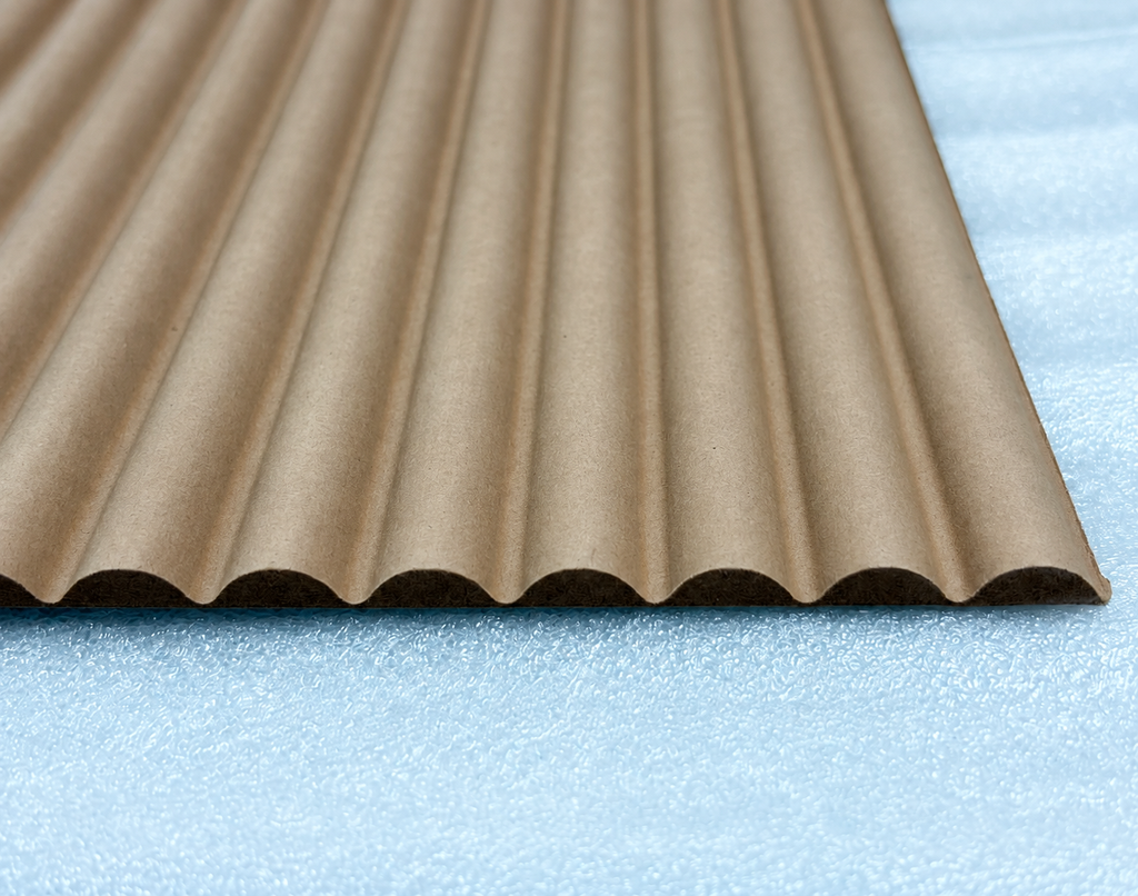 Fluted Panel: Half Round