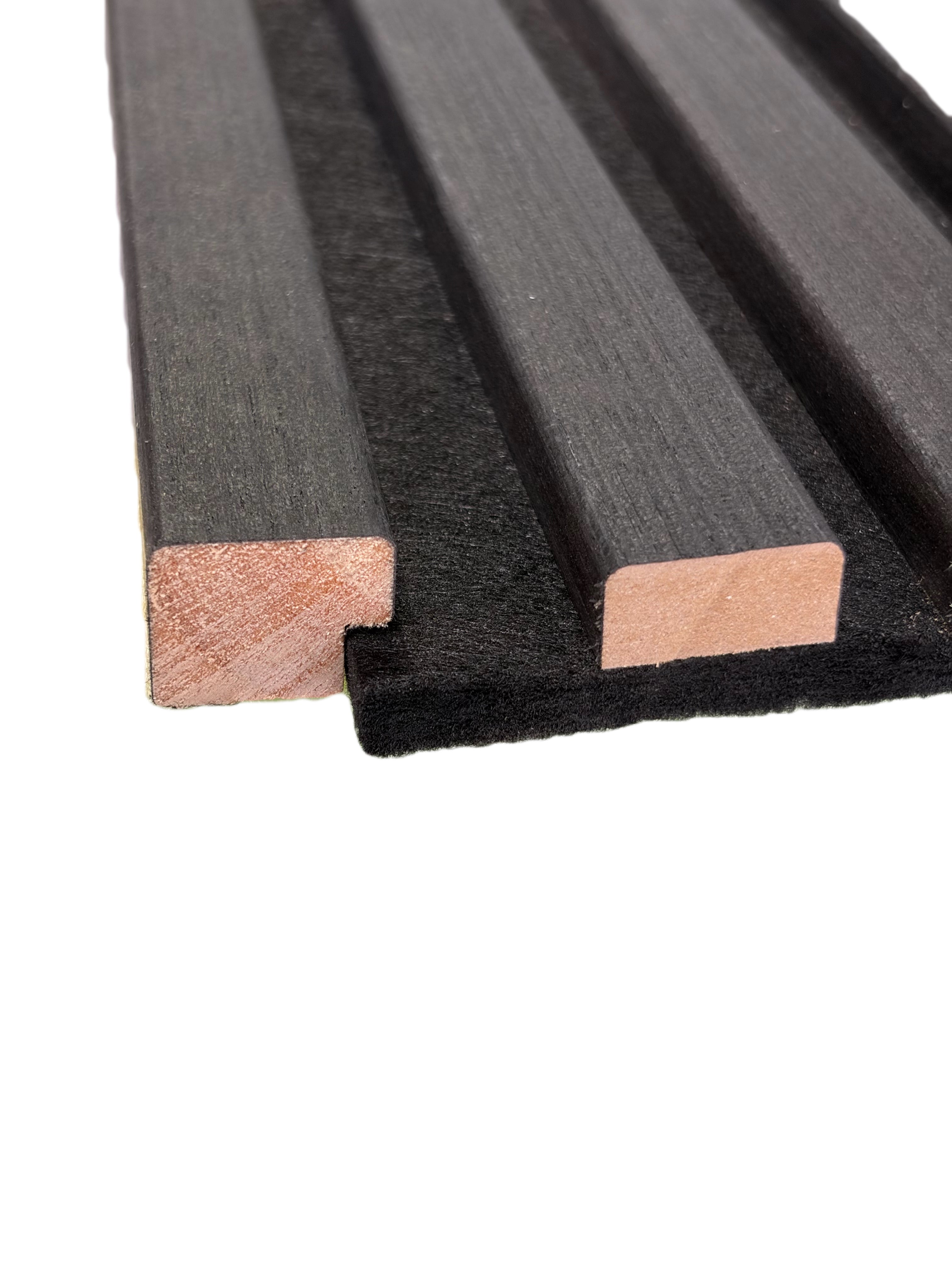 Ending trim for acoustic panel