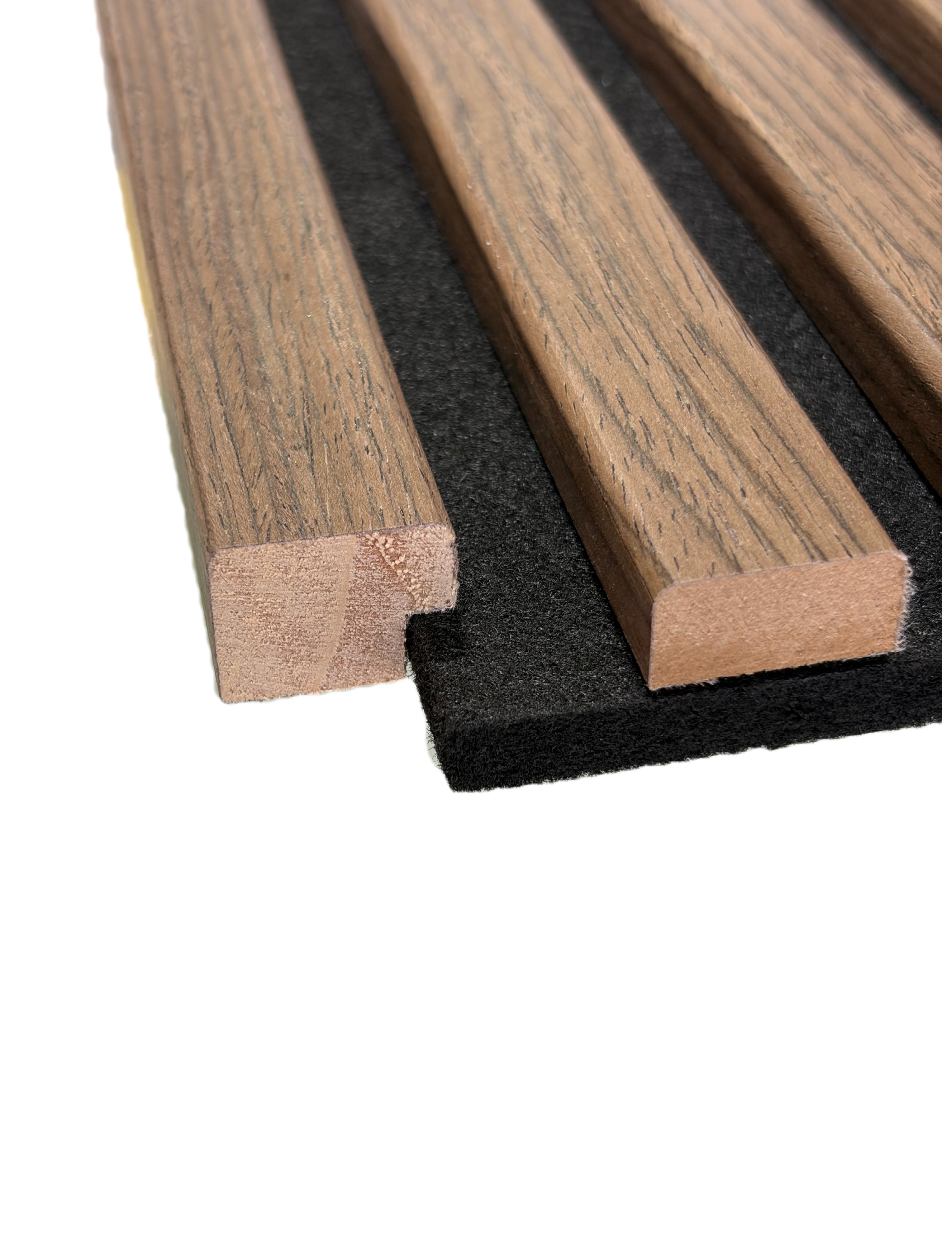 Ending trim for acoustic panel