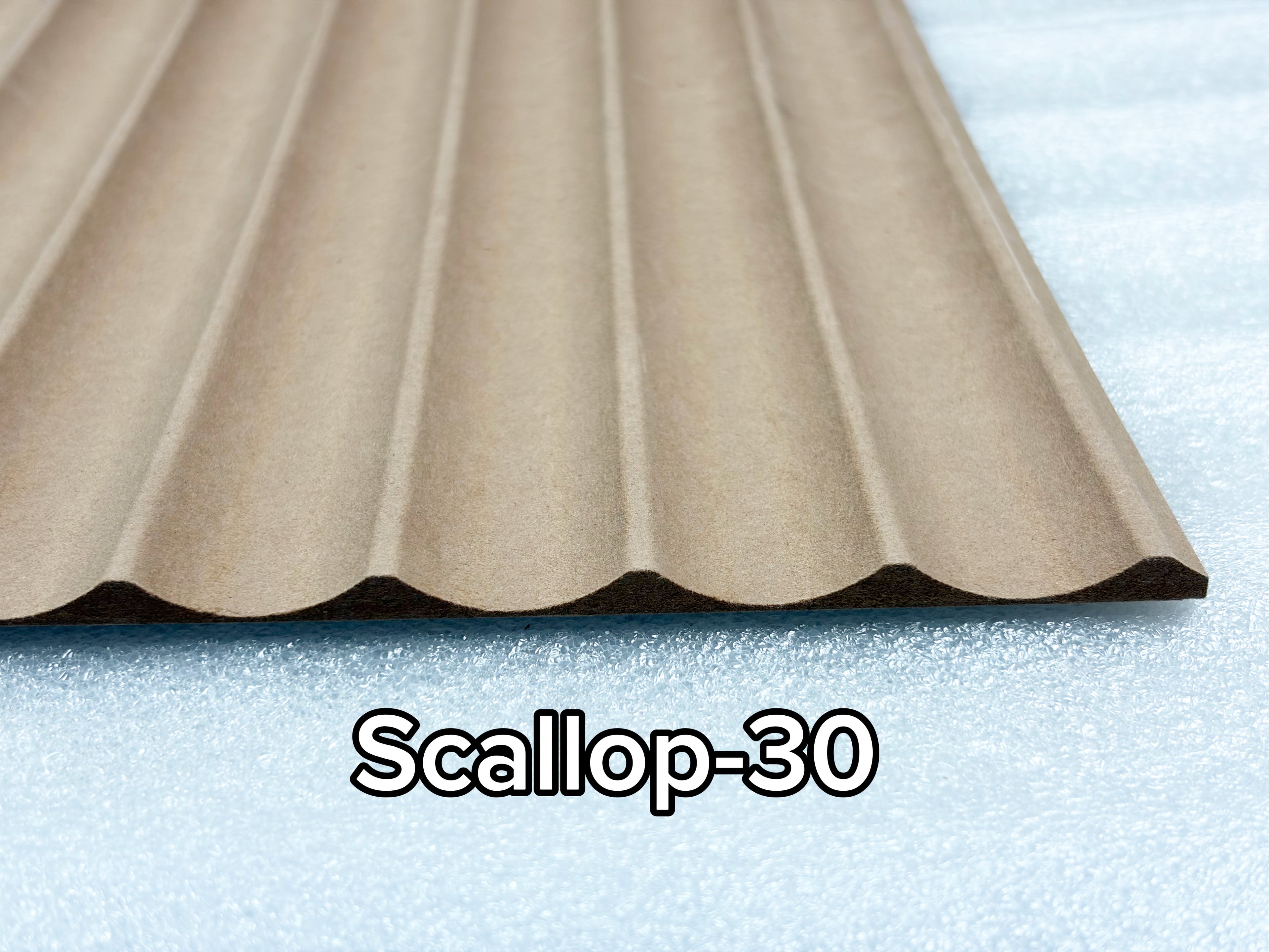 Fluted Panel: SCALLOP-30
