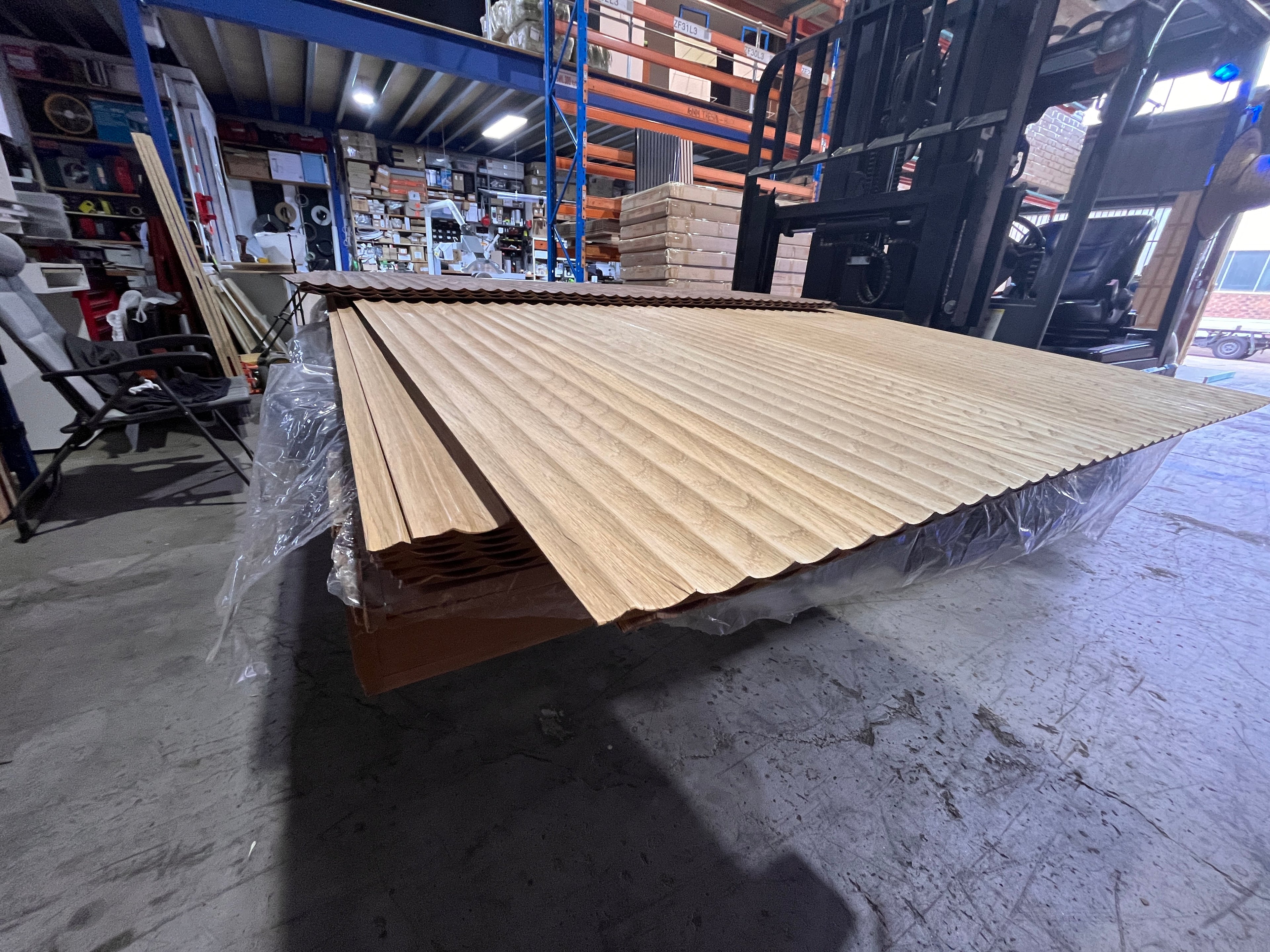 Veneer Panel: SCALLOP-30