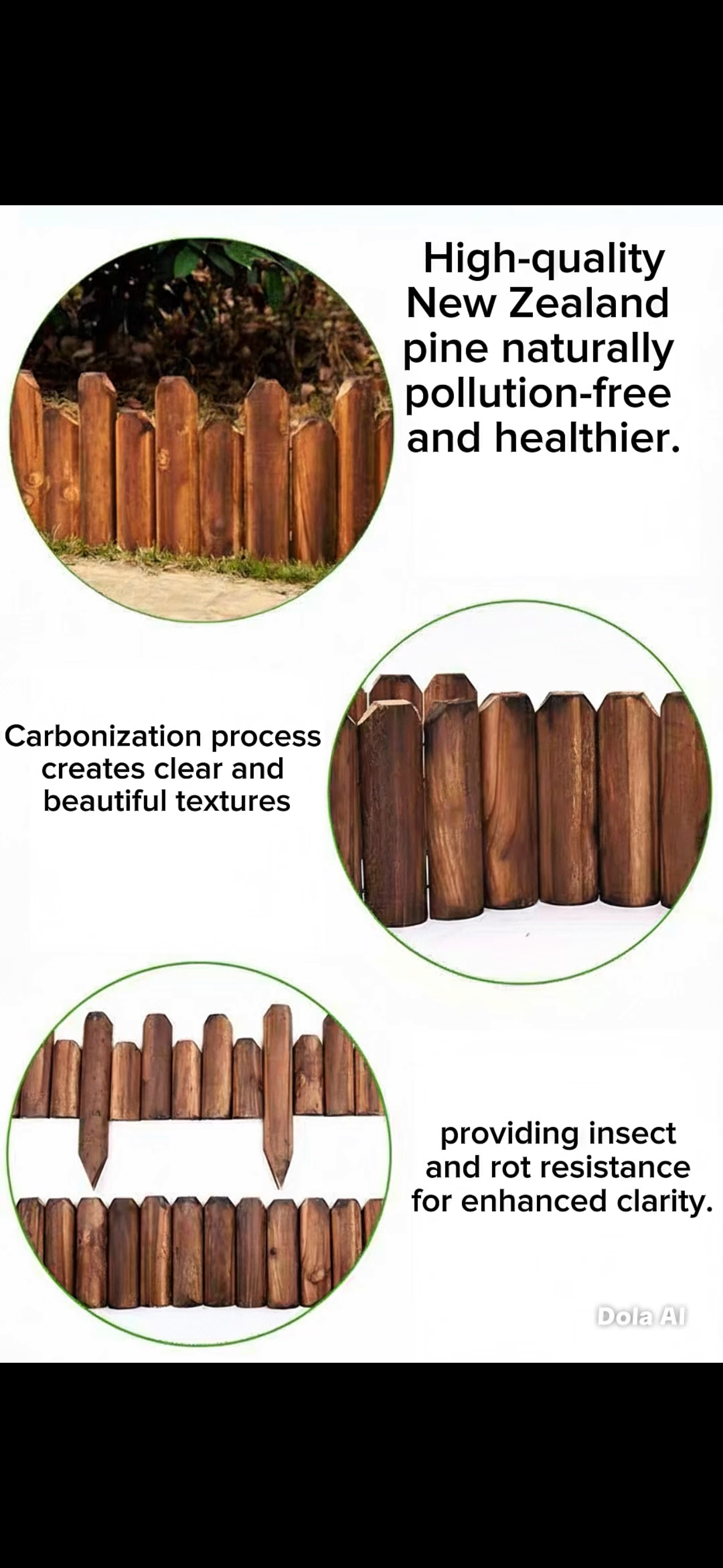 Garden Fence: Carbon-1200