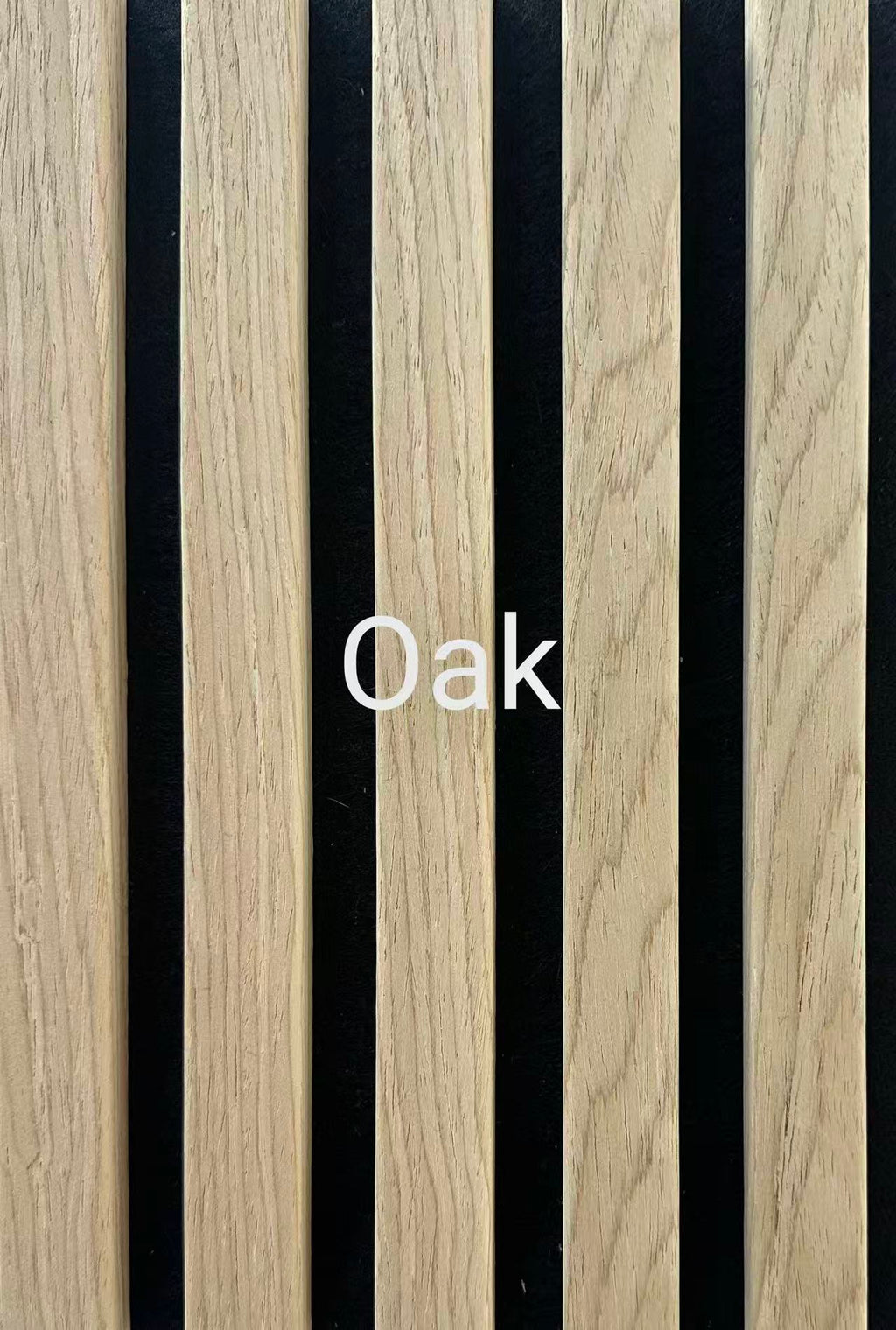 Acoustic Panel:    OAK