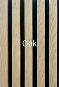 Acoustic Panel:    OAK
