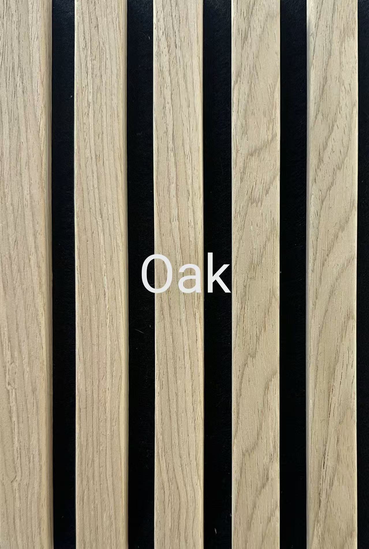 Acoustic Panel:    OAK