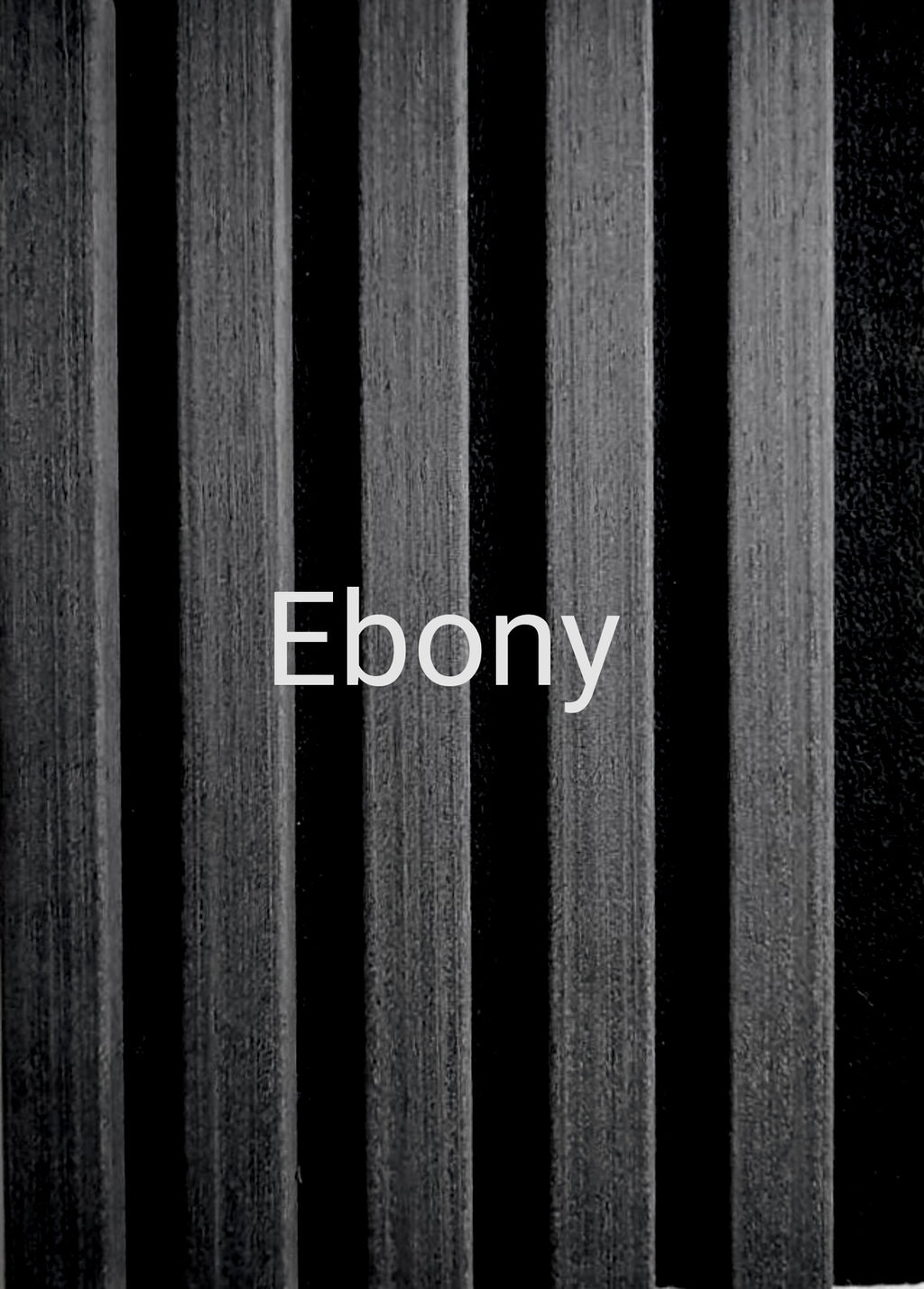 Acoustic Panel:   EBONY