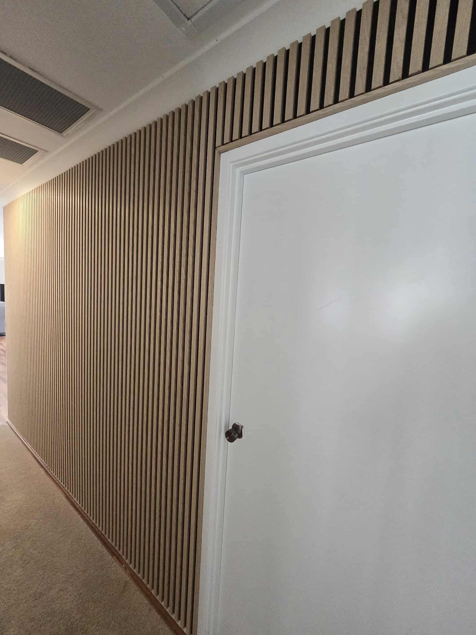 Acoustic Panel:    OAK